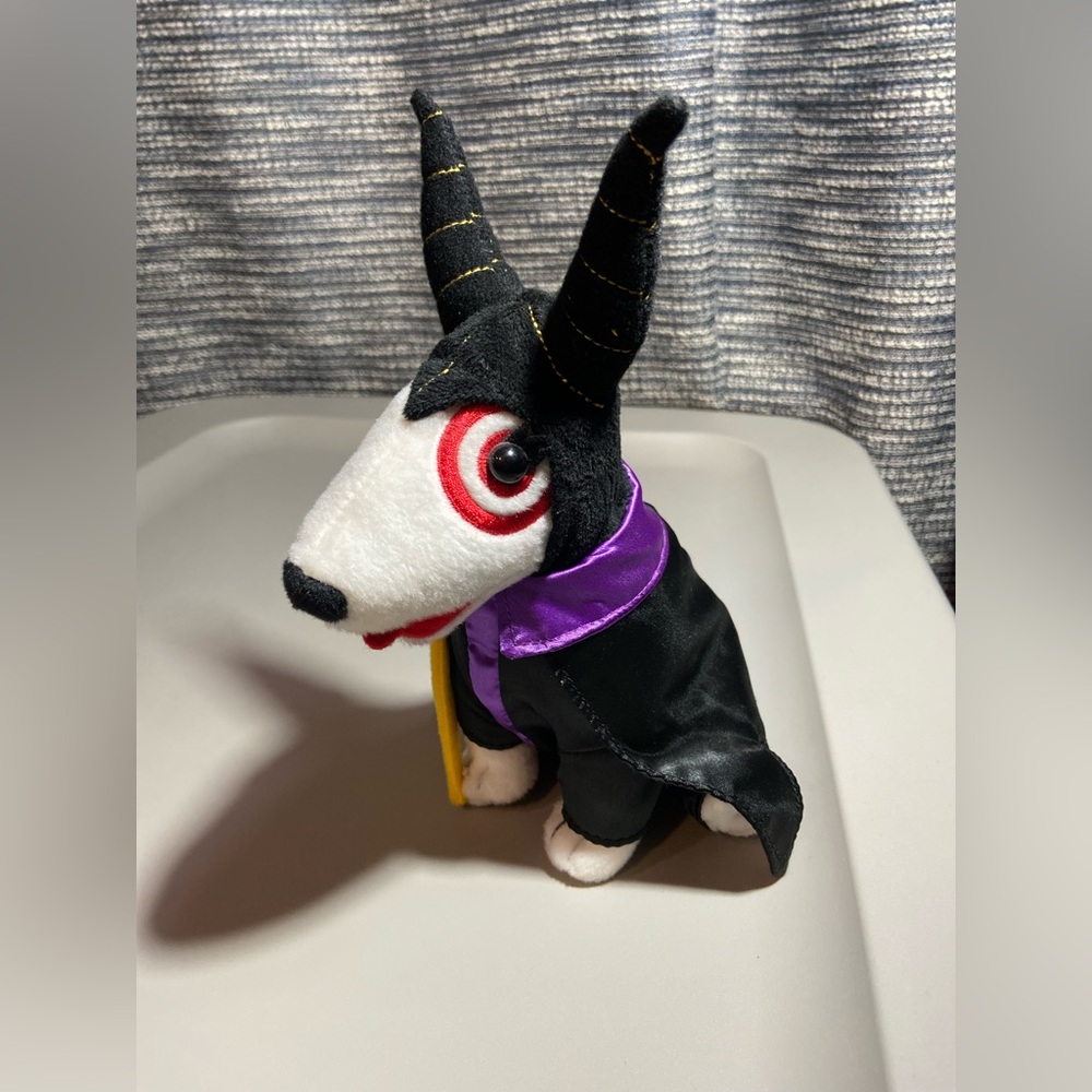 Limited Edition Target Bullseye Dog in Maleficent Costume